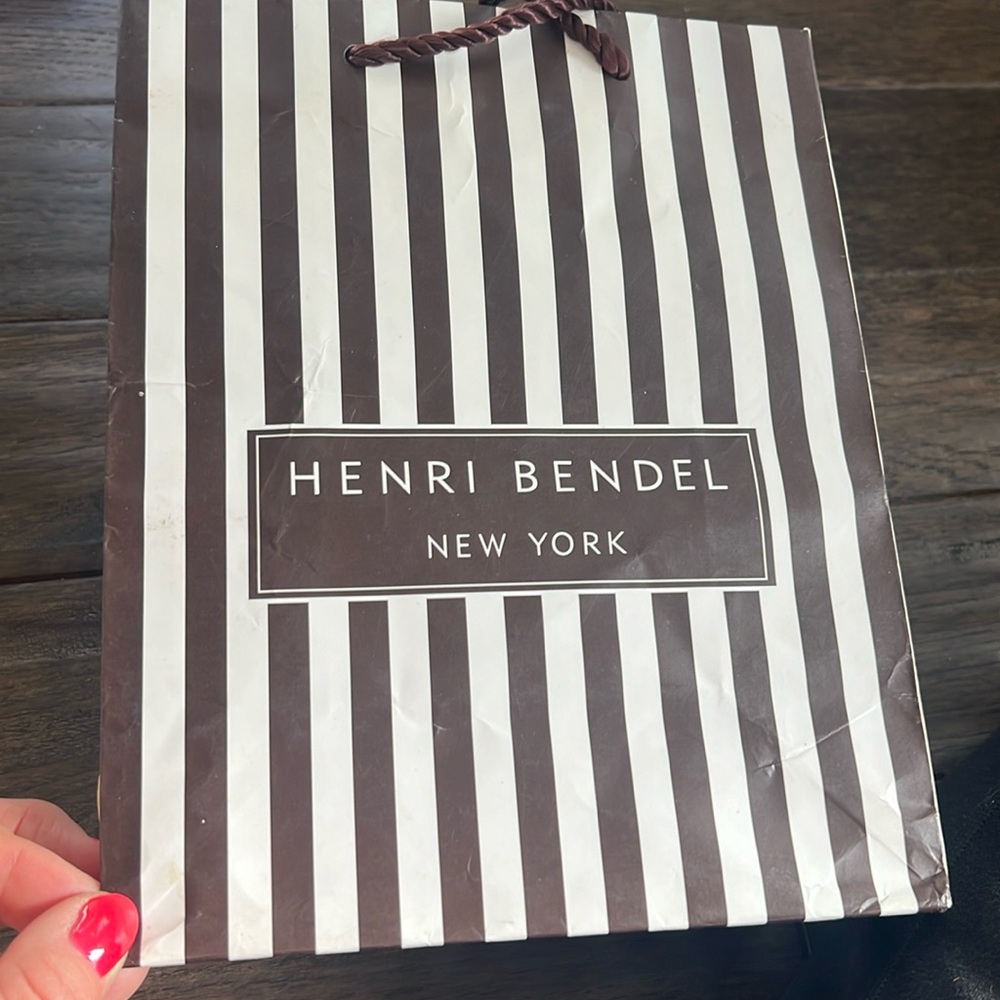 Vintage Henri bendel paper shopping bag